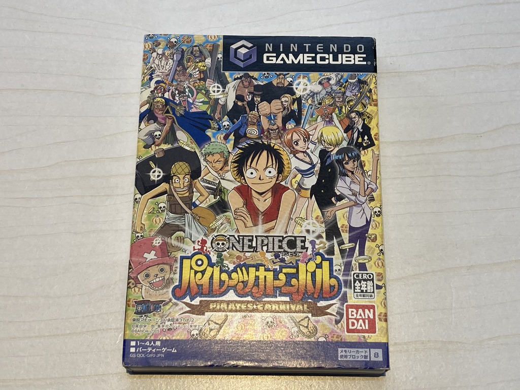 バンダイ ゲームキューブ用ソフト ONE PIECE パイレーツカーニバル