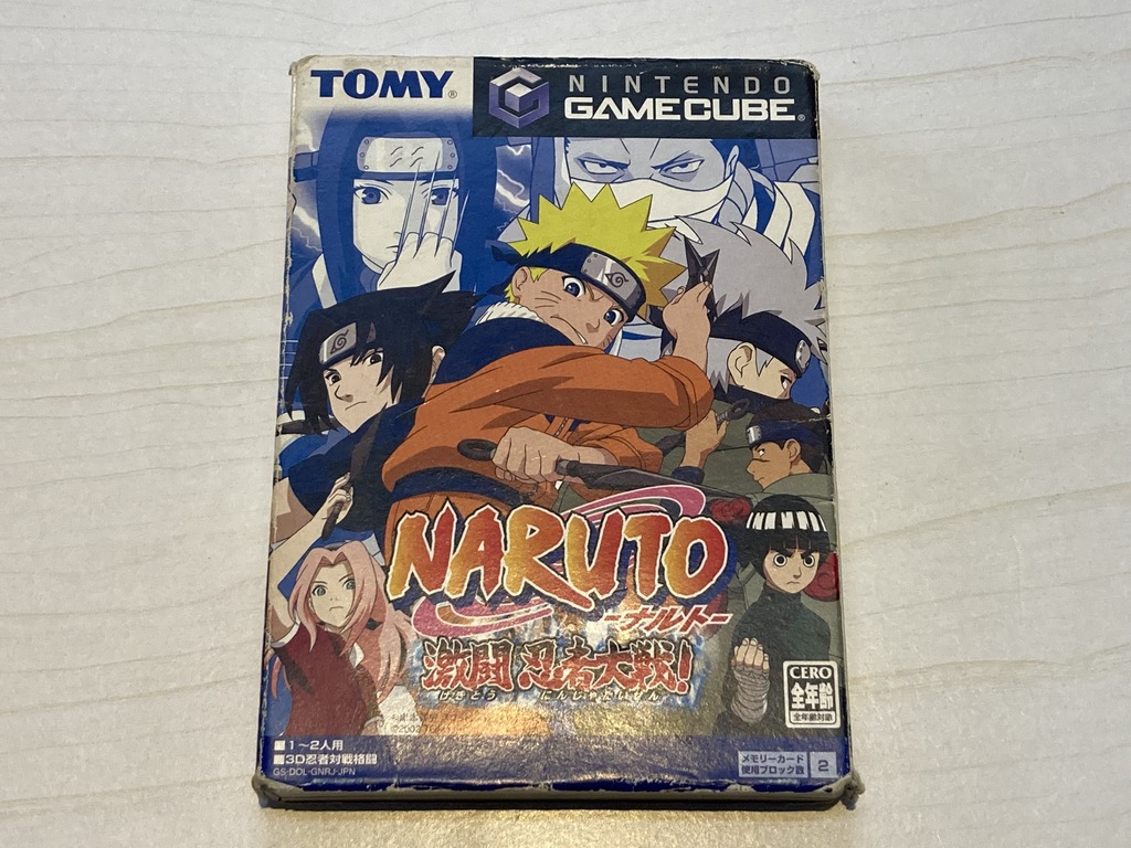 TOMY ゲームキューブ用ソフト NARUTO -ナルト- 激闘忍者大戦！