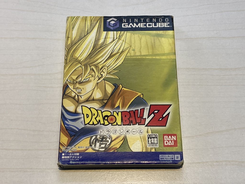 バンダイ ゲームキューブ用ソフト ドラゴンボールZ