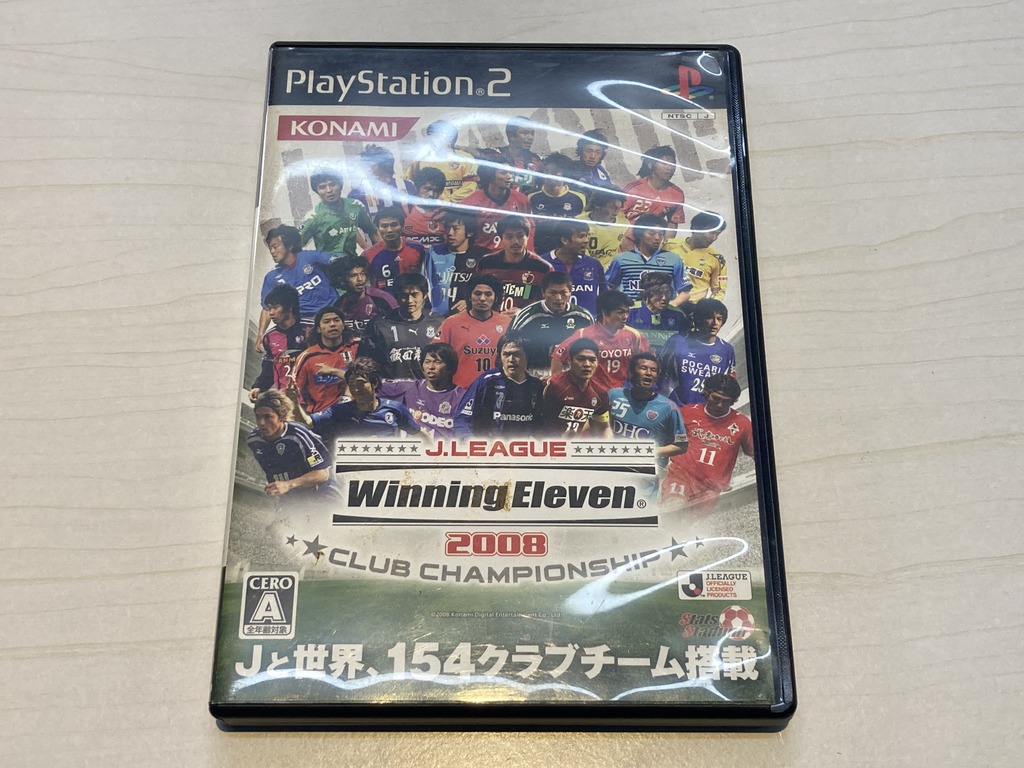 KONAMI PlayStation 2用ソフト J.LEAGUE Winning Eleven 2008 CLUB CHAMPIONSHIP