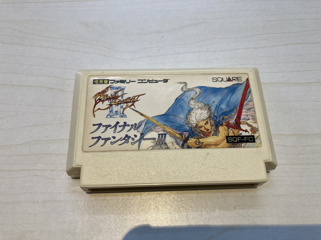 スクウェア ファミコン用ソフト ファイナルファンタジーIII