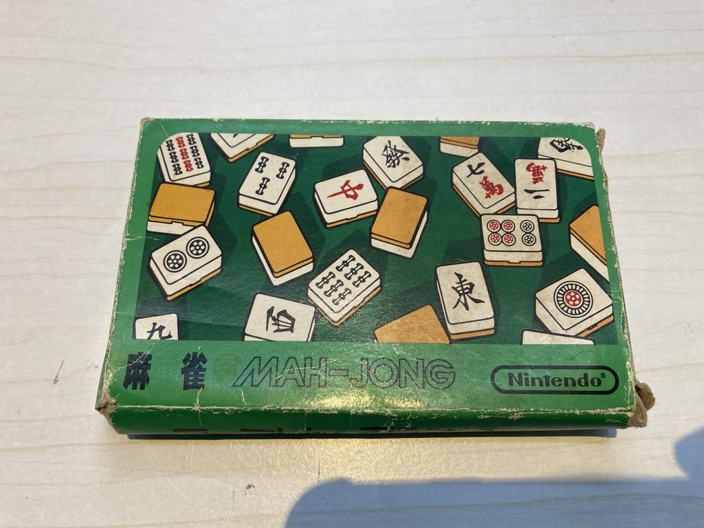 Nintendo ファミコン用ソフト 麻雀 MAH-JONG