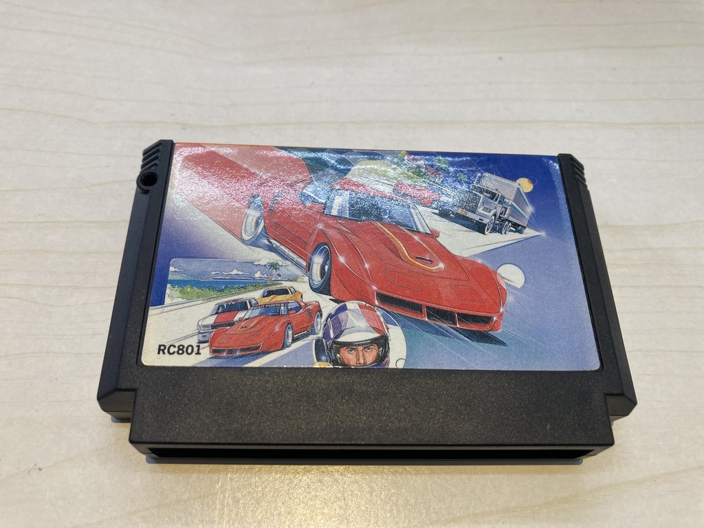 ナムコ ファミコン用ソフト  ロードファイター