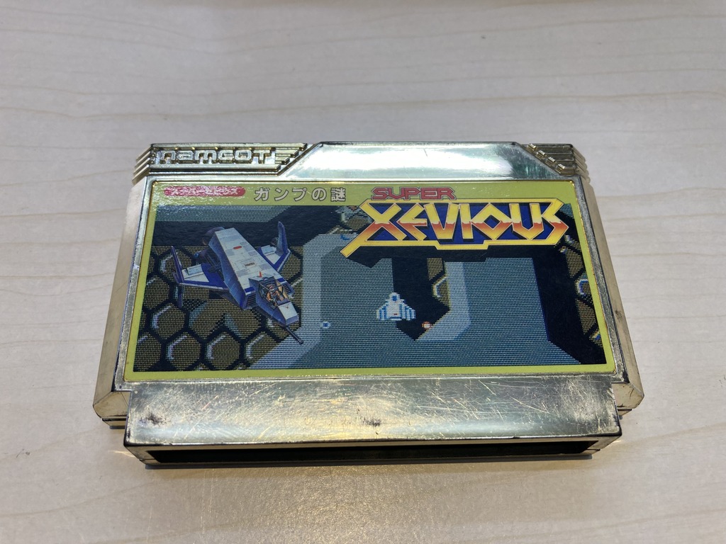 ナムコ ファミコン用ソフト  スーパーゼビウス ガンプの謎