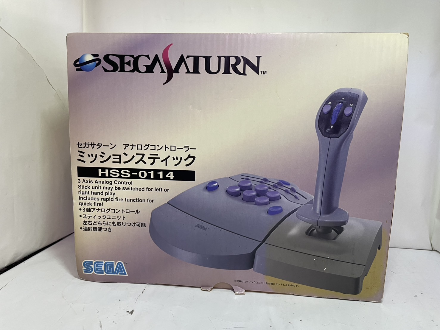 SEGA セガサターン用 アナログコントローラー ミッションスティック