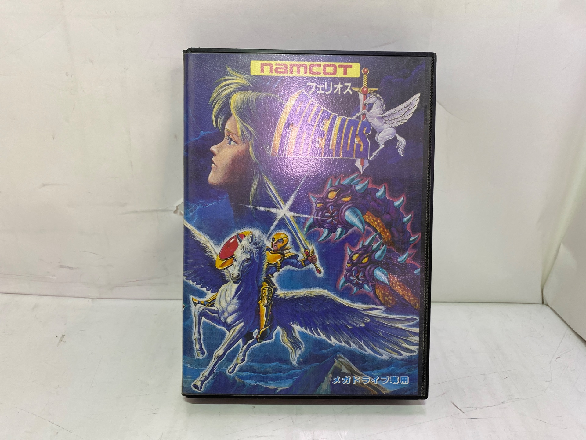 SEGA メガドライブ用ソフト PHELIOS フェリオス