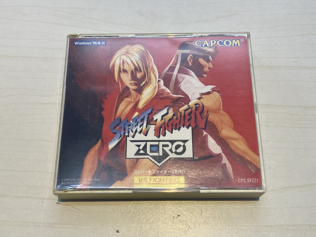 CAPCOM（カプコン） Windows 95専用ソフト ストリートファイターZERO
