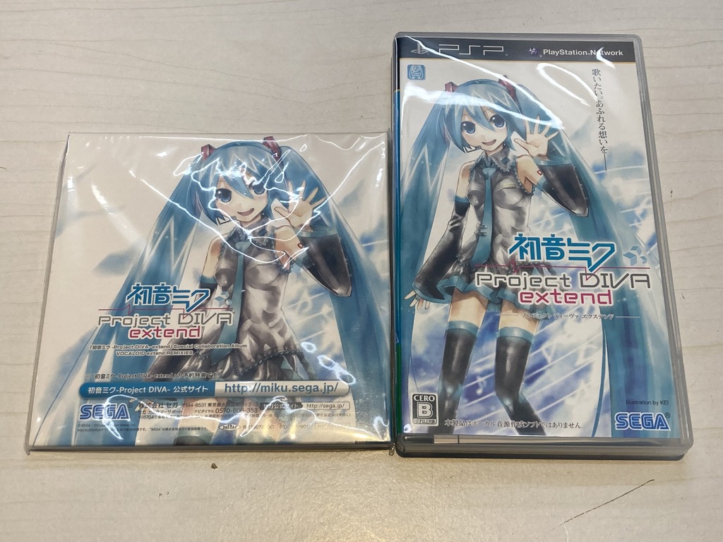 SEGA PSP用ソフト 初音ミク -Project DIVA- extend