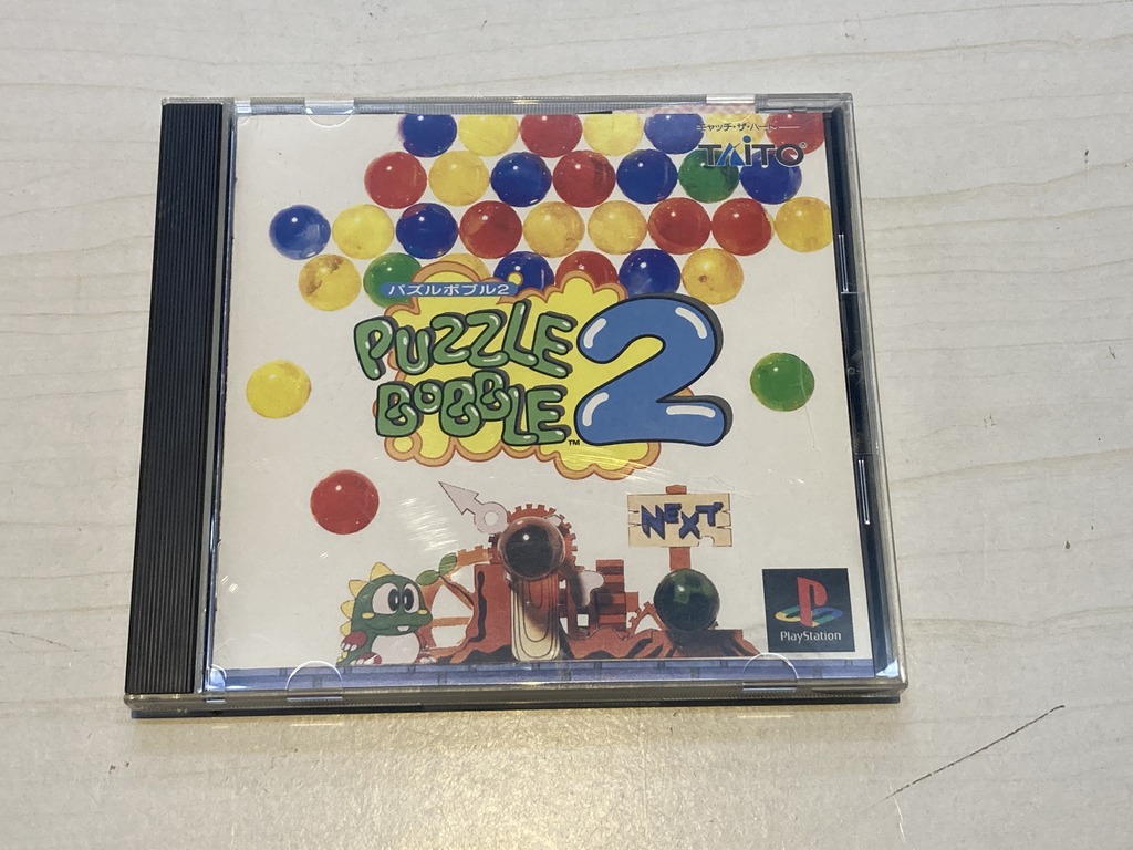 タイトー PlayStation用ソフト パズルボブル2