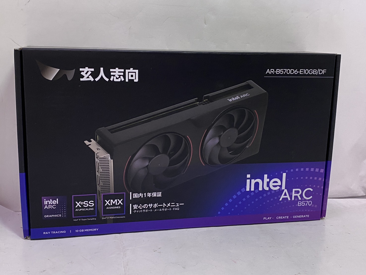 玄人志向 AR-B570D6-E10GB/DF [PCIExp 10GB]