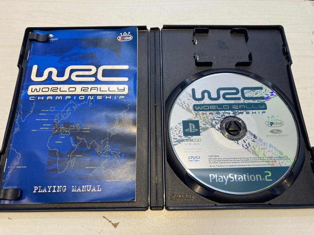 Spike PlayStation 2用ソフト WRC ワールドラリー チャンピオンシップ