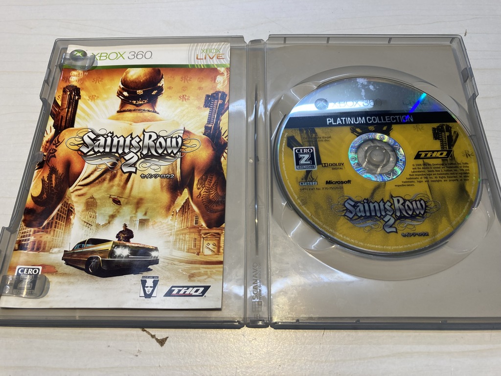 THQ Xbox 360用ソフト セインツロウ2（Saints Row 2）