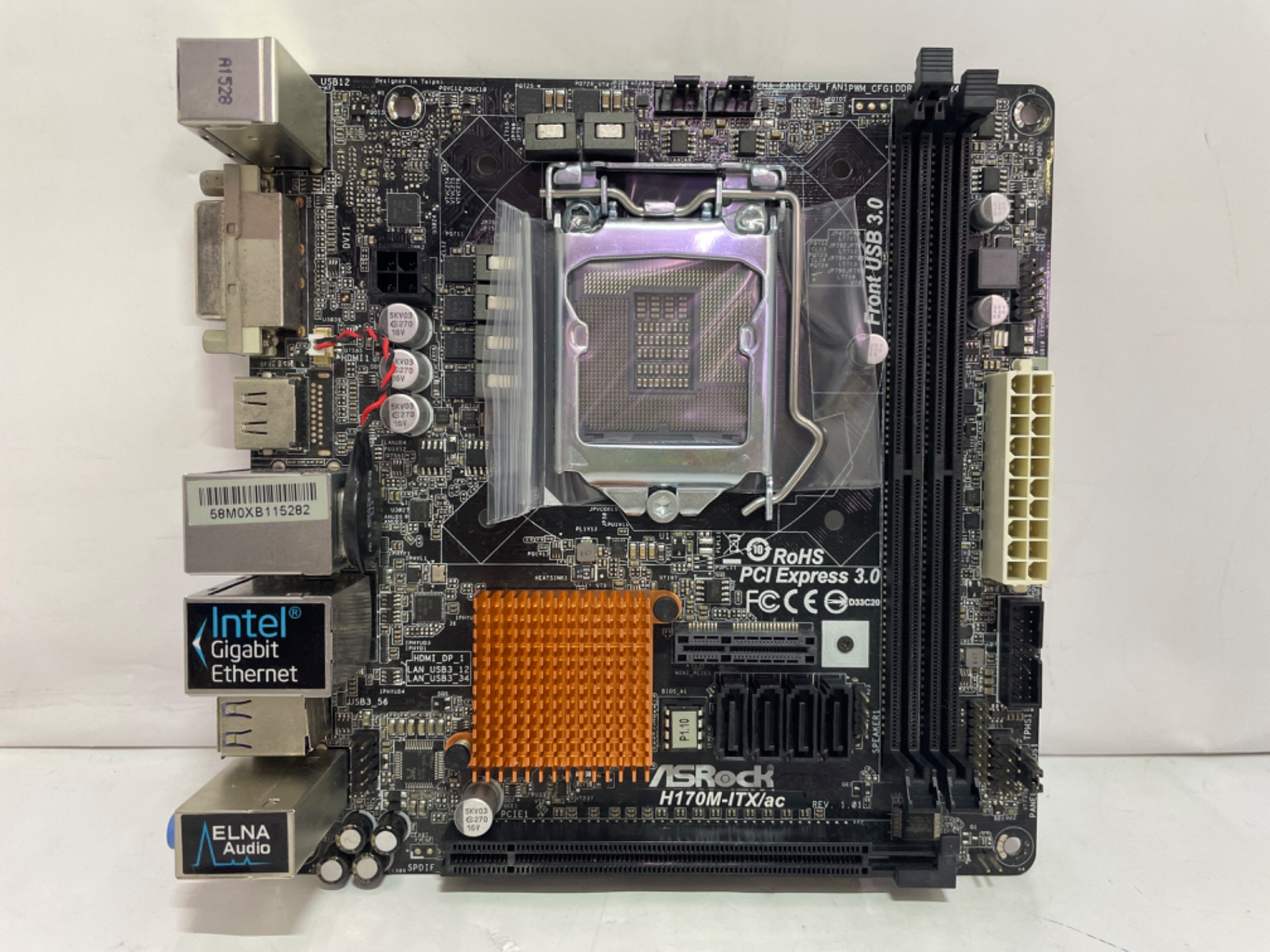 ASRock H170M-ITX/ac