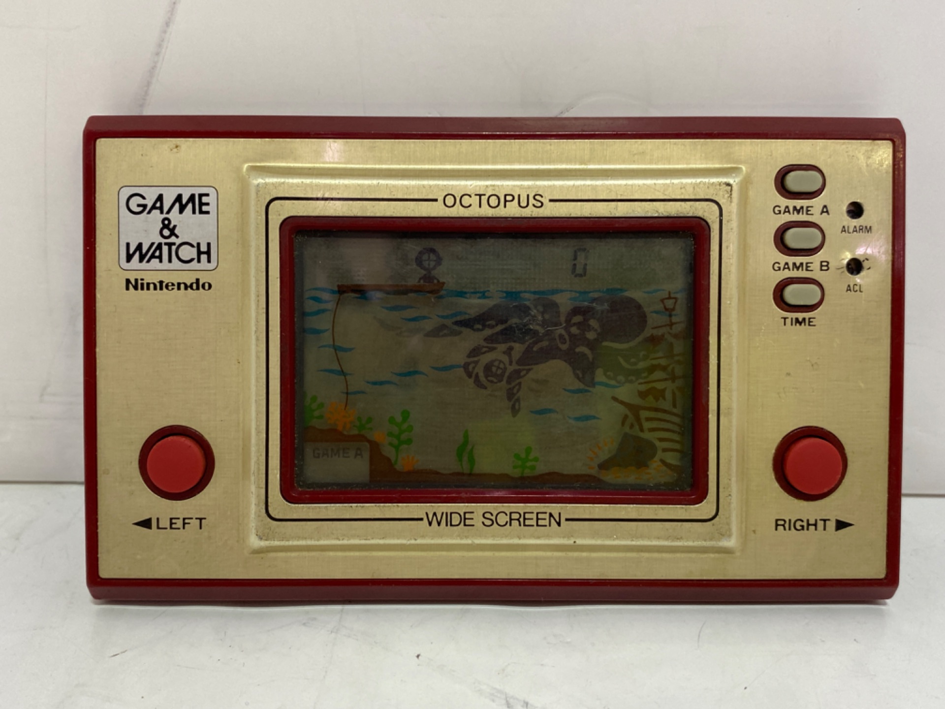 任天堂 GAME&WATCH OCTOPUS