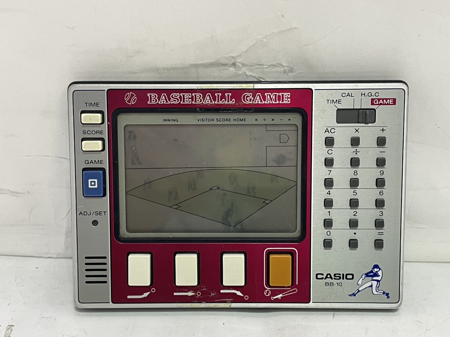 CASIO ゲーム電卓 ベースボールゲーム BB-10