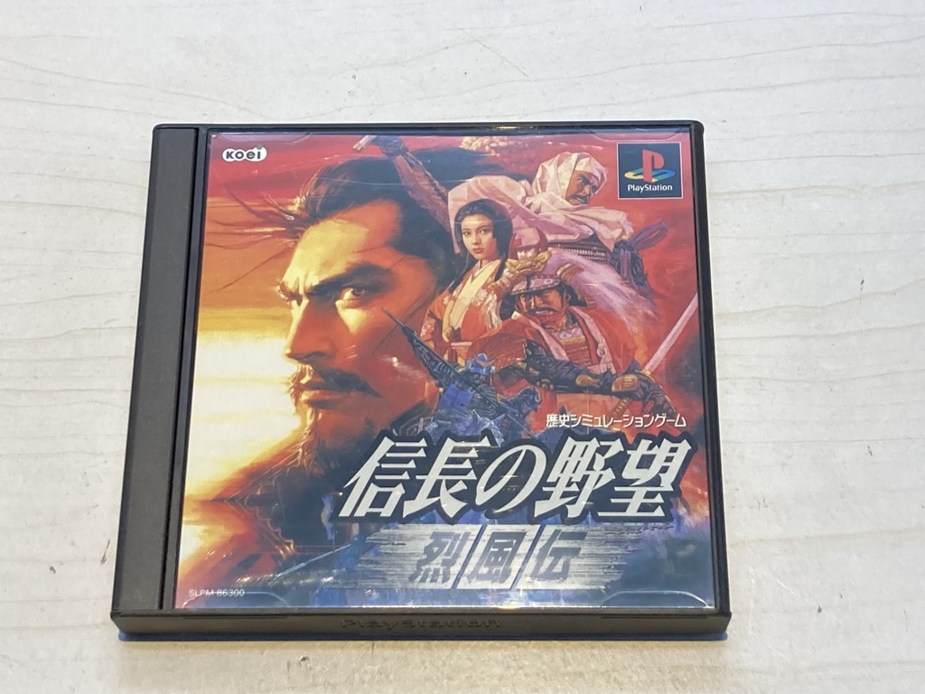 コーエー PlayStation用ソフト 信長の野望 烈風伝