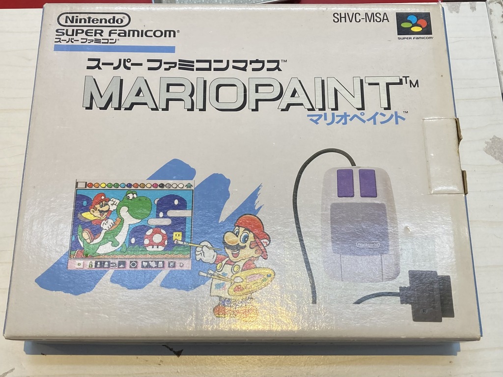 任天堂 スーパーファミコン用ソフト マリオペイント（スーパーファミコンマウス対応）