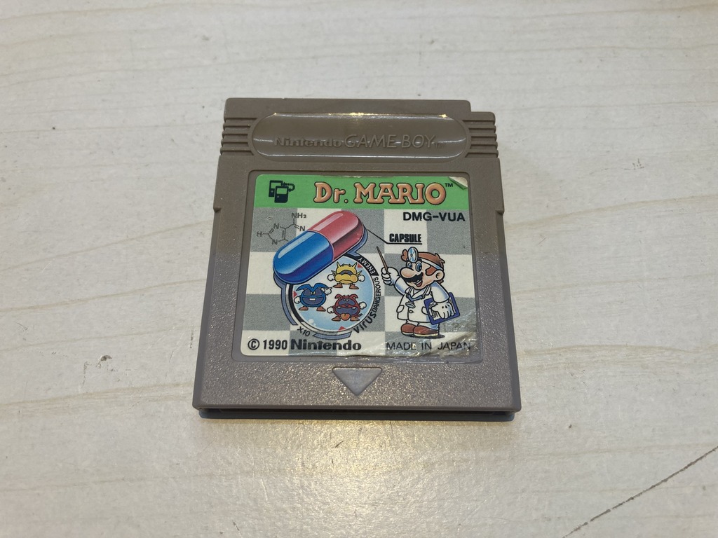 任天堂 ゲームボーイ用ソフト Dr. MARIO（ドクターマリオ）
