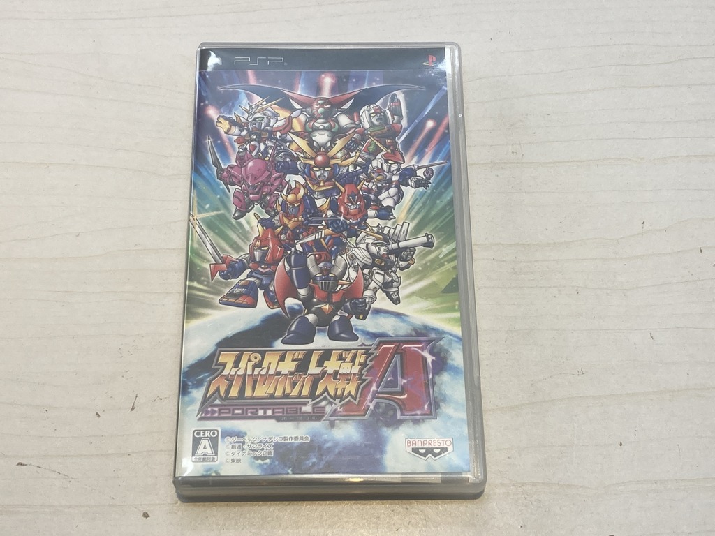 バンプレスト PSP用ソフト スーパーロボット大戦A PORTABLE