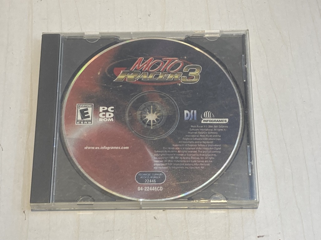 Infogrames PC用ソフト Moto Racer 3