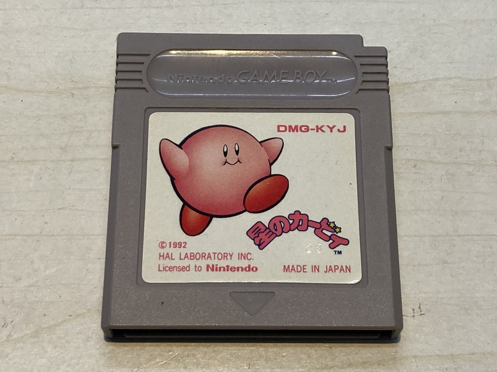HAL Laboratory Inc. ゲームボーイ用ソフト 星のカービィ