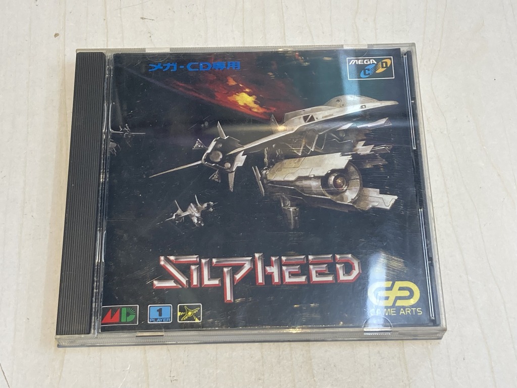 ゲームアーツ (Game Arts) メガCD用ソフト シルフィード (Silpheed)