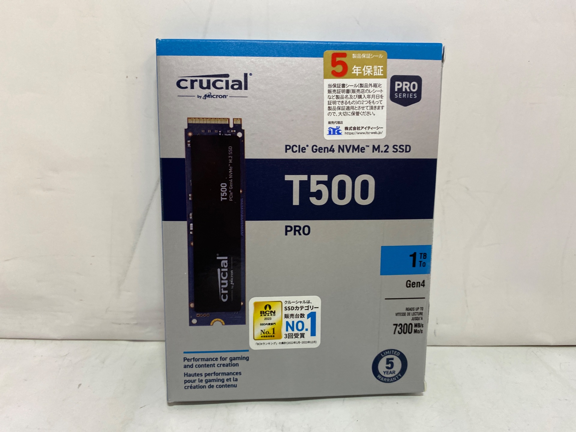 crucial T500 CT1000T500SSD8JP (SSD 1.0TB)