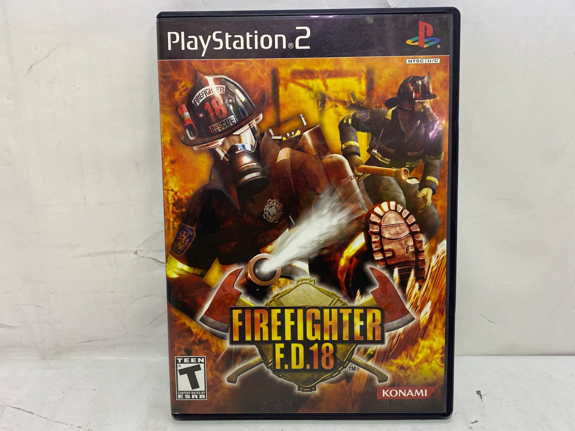  PlayStation 2用ソフト FIRE FIGHTER F.D.183(北米版)