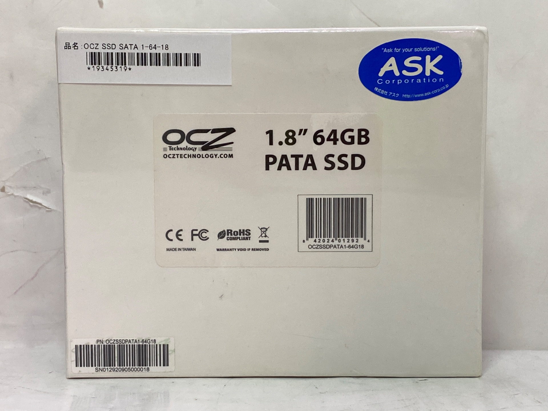  OCZ SSD SATA 1-64-18