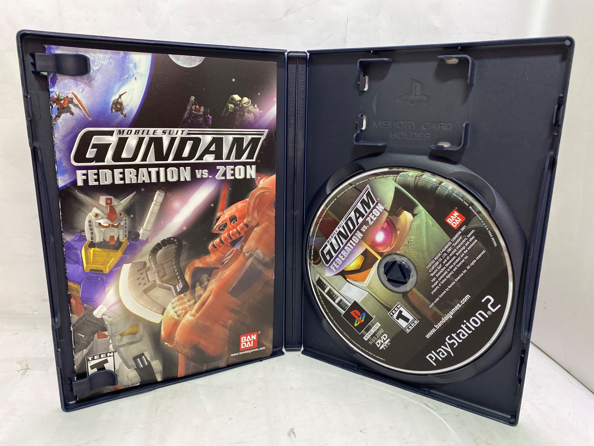 PlayStation 2用ソフト 機動戦士ガンダム 連邦vs.ジオン(北米版)の激安