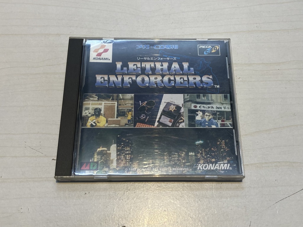 コナミ (KONAMI) メガCD用ソフト リーサルエンフォーサーズ
