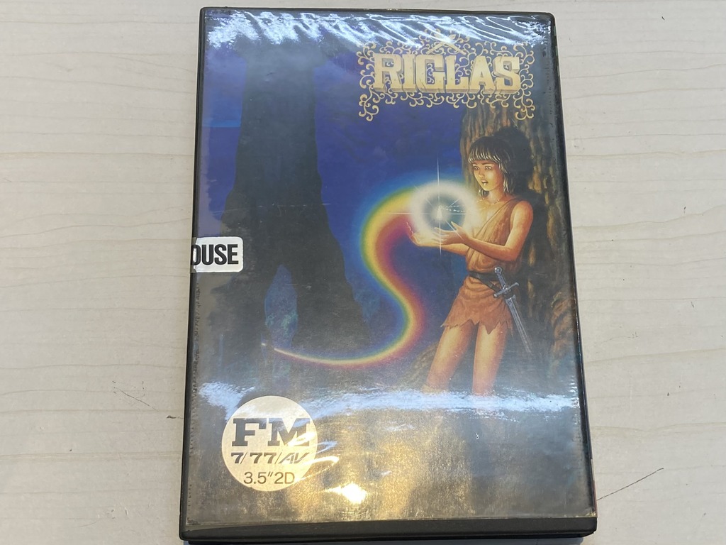 HOUSE FM-7 / FM-77AV / 3.5インチ2Dドライブ搭載機種用ソフト RIGLAS
