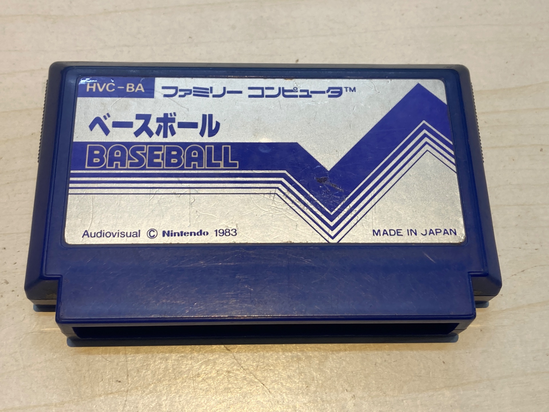 Nintendo ファミコン用ソフト  ベースボール