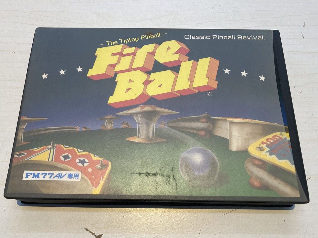 Tiptop FM-77AV専用ソフト Fire Ball（ファイアボール）