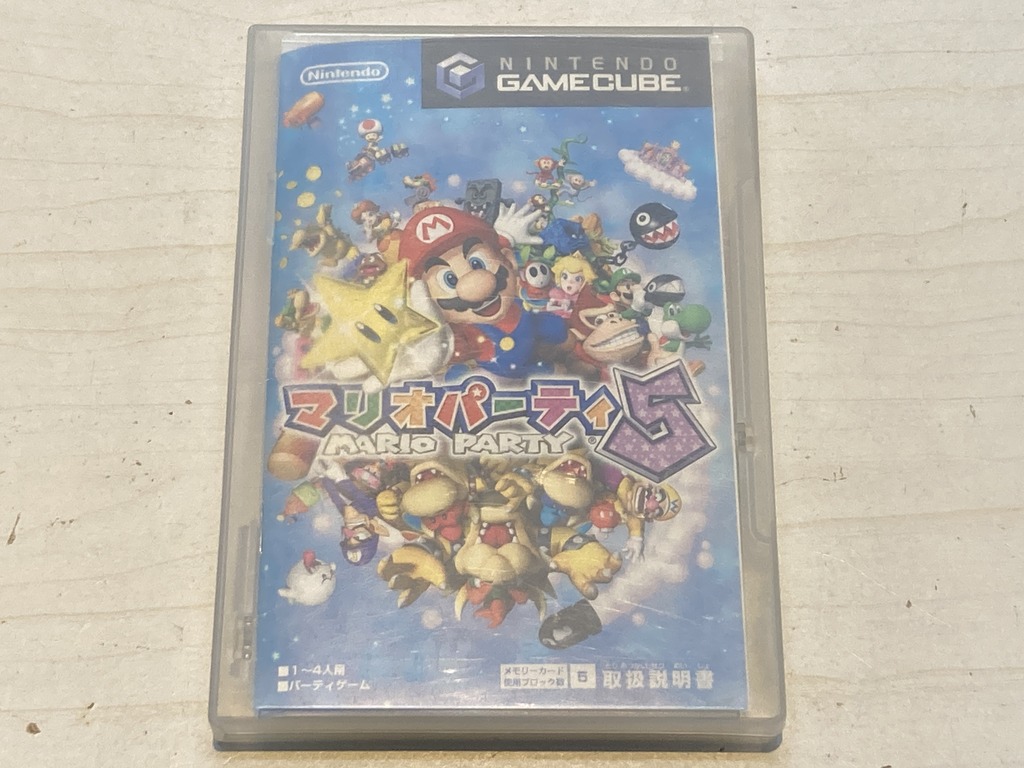 任天堂 ゲームキューブ用ソフト マリオパーティ5