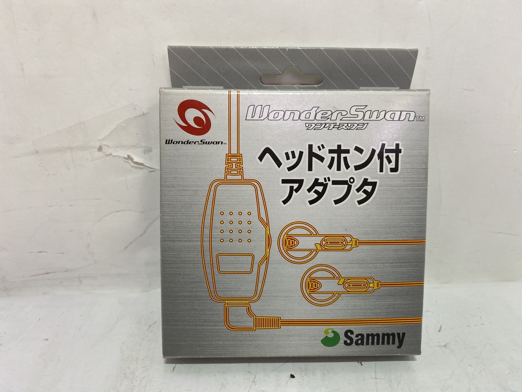 Sammy ワンダースワン用ヘッドホン付アダプタ
