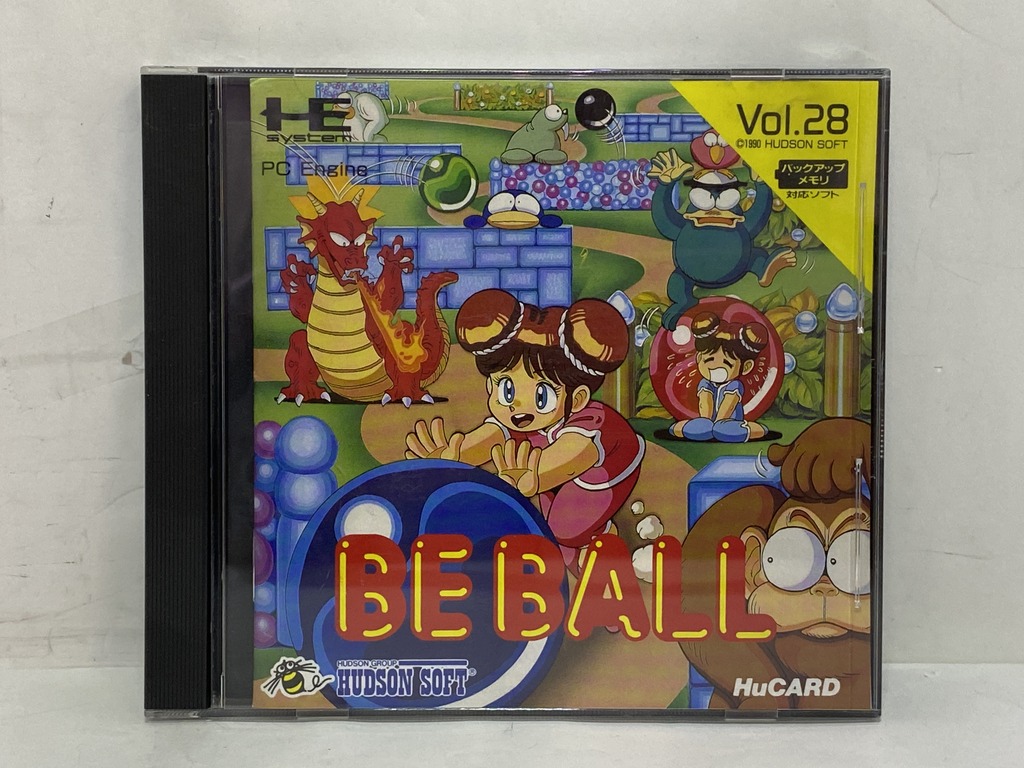 HUDSON SOFT PCエンジン用ソフト BE BALL