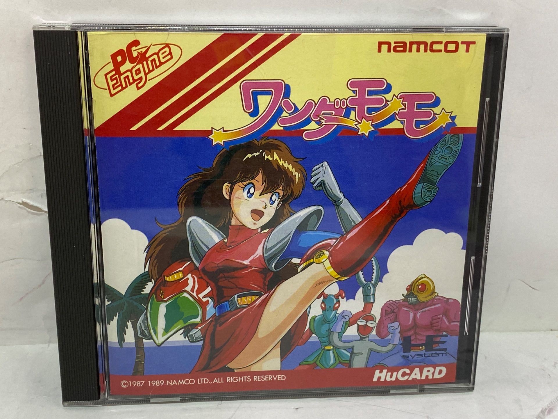 ナムコ PCエンジン用ソフト ワンダーモモ