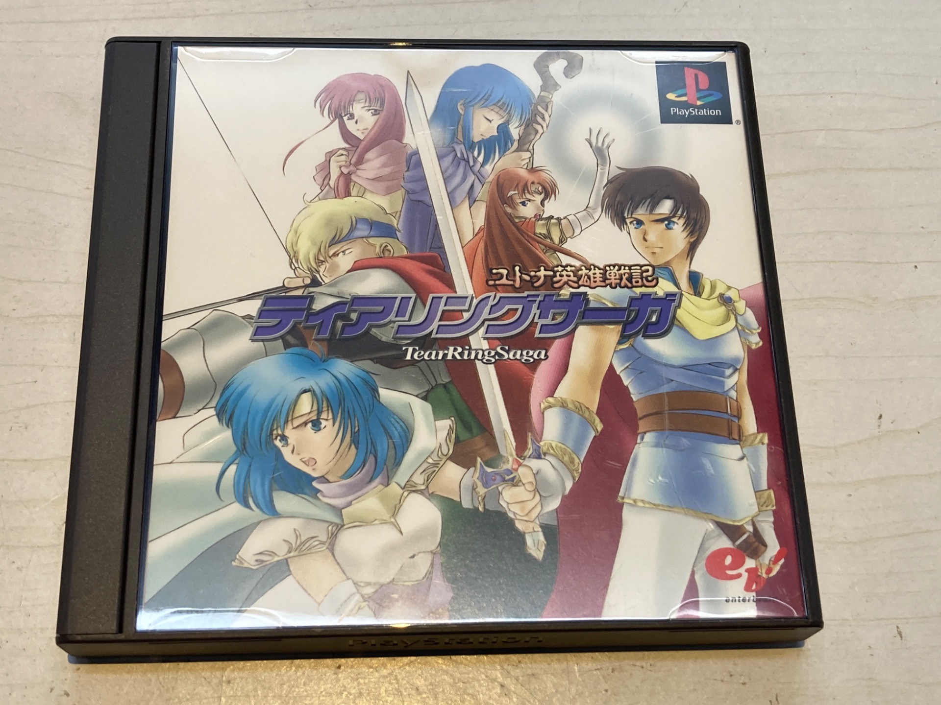 エンターブレイン PlayStation用ソフトティアリングサーガ