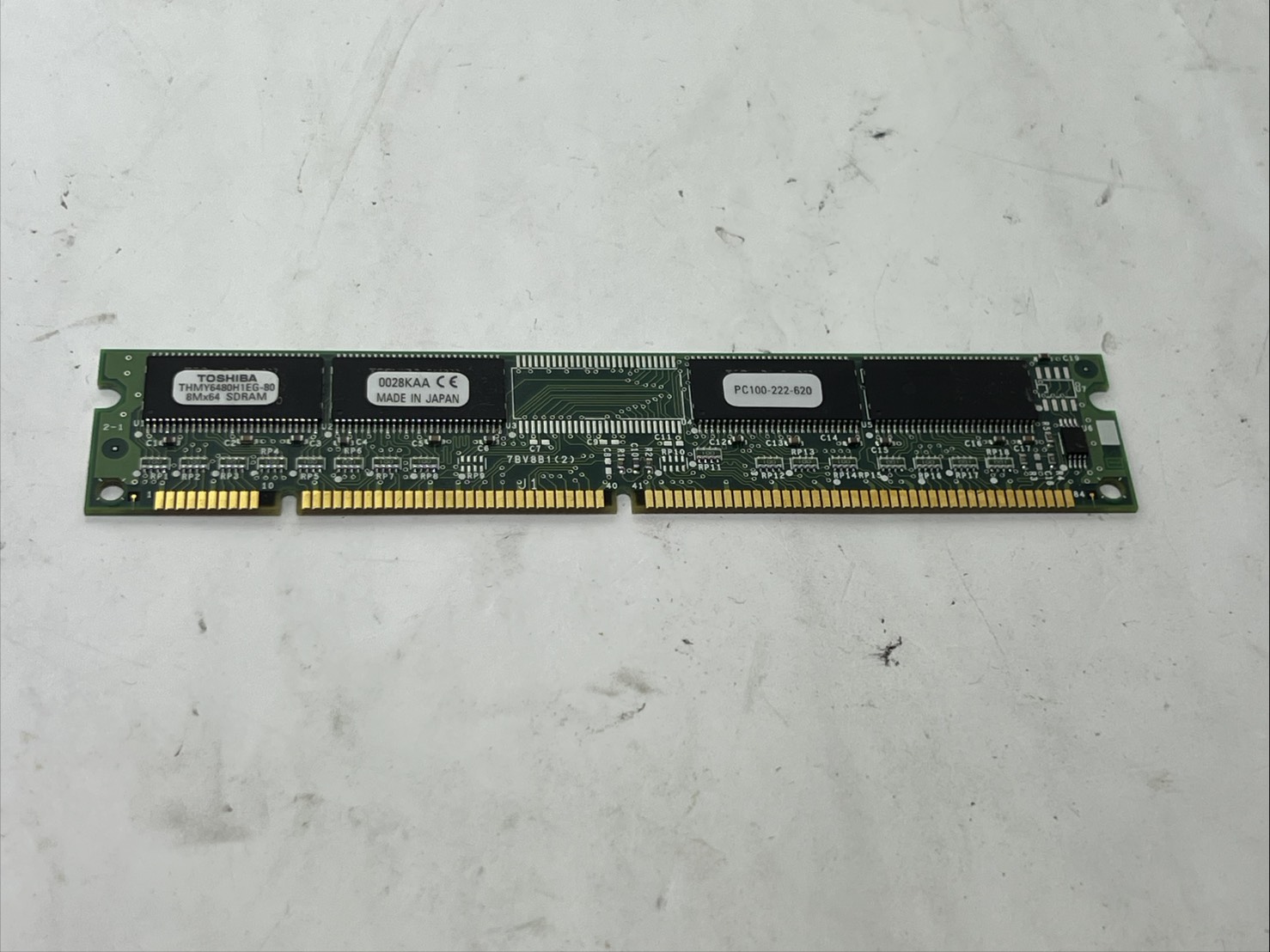 TOSHIBA(東芝) THMY6480H1EG-80  [SDRAM 64MB]