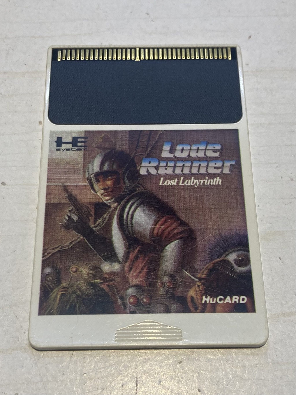 HE System PCエンジン用ソフト Lode Runner Lost Labyrinth
