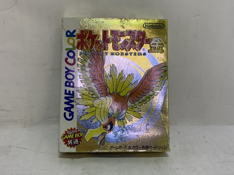 任天堂 ゲームボーイカラー用ソフト ポケットモンスター金