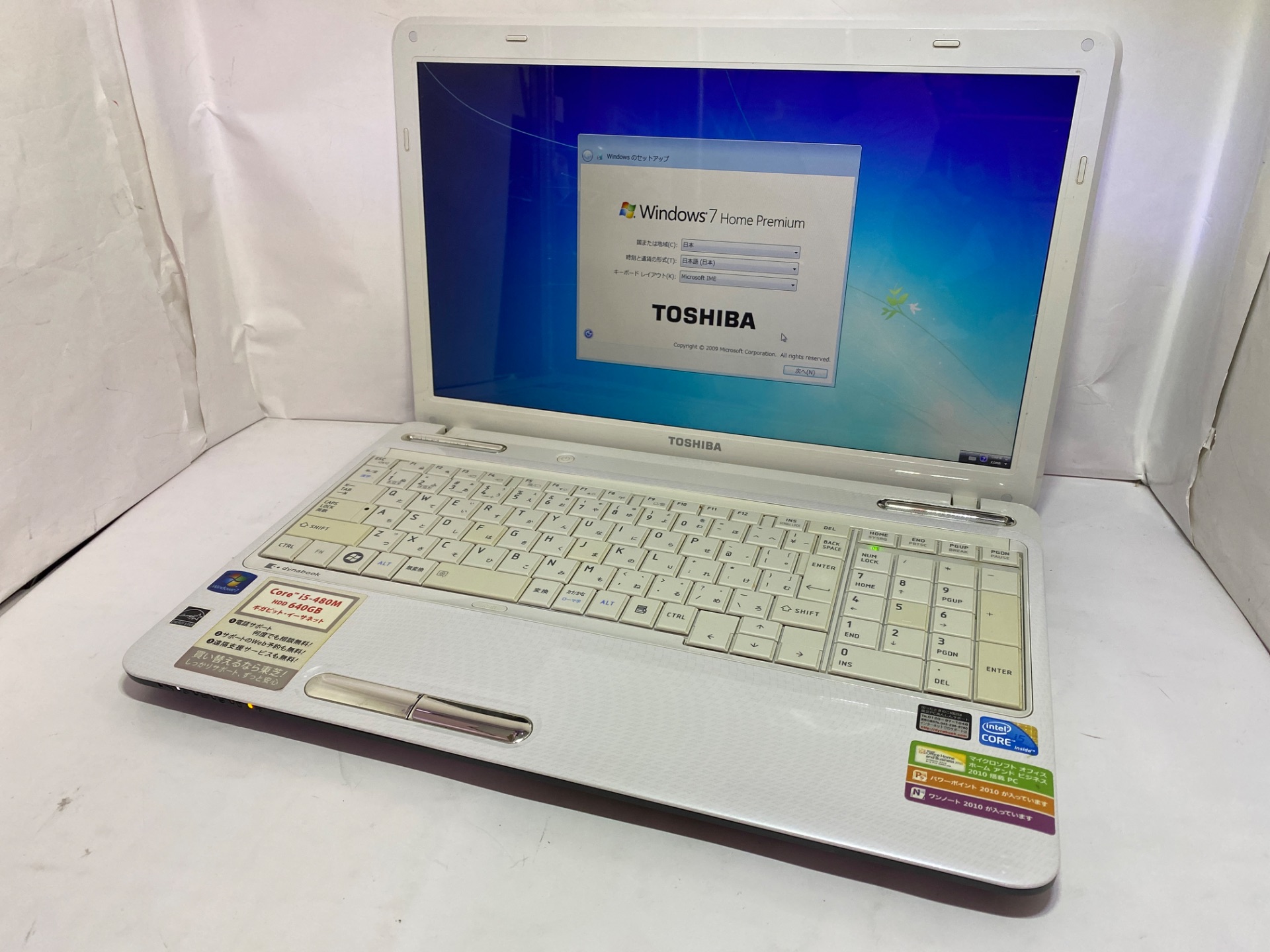 TOSHIBA(東芝) 【現状品】dynabook T350/46BWD (PT35046BSFWD)