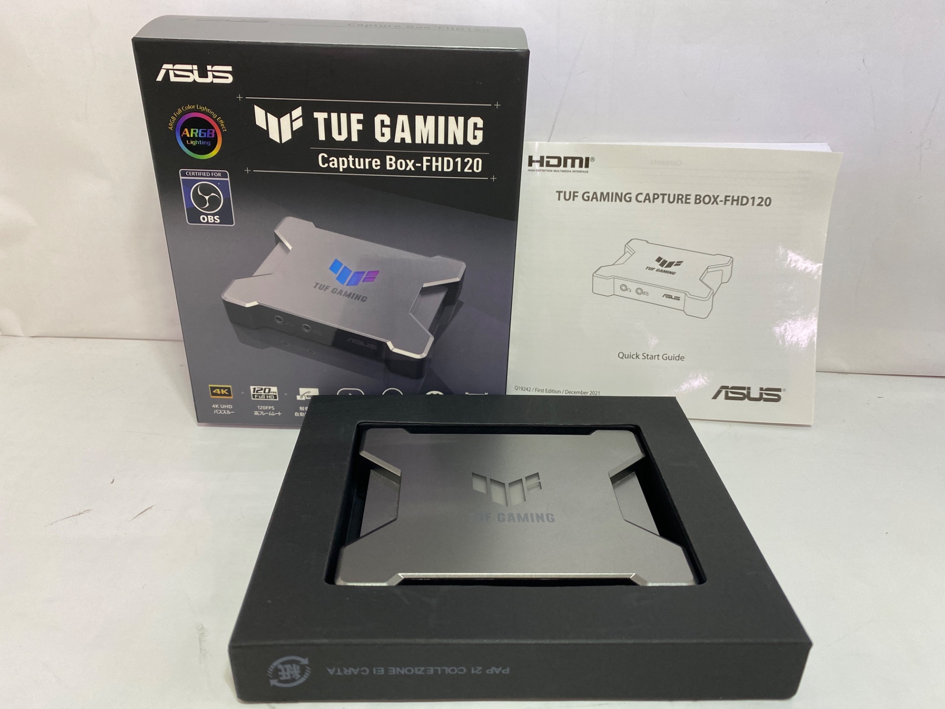 ASUS(アスース) TUF Gaming Capture Box-FHD120