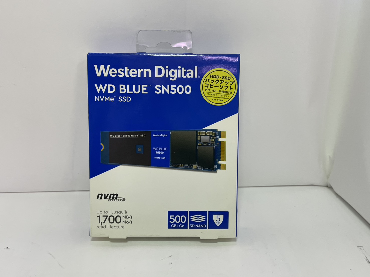 WESTERN DIGITAL WD Blue SN500 NVMe WDS500G1B0C