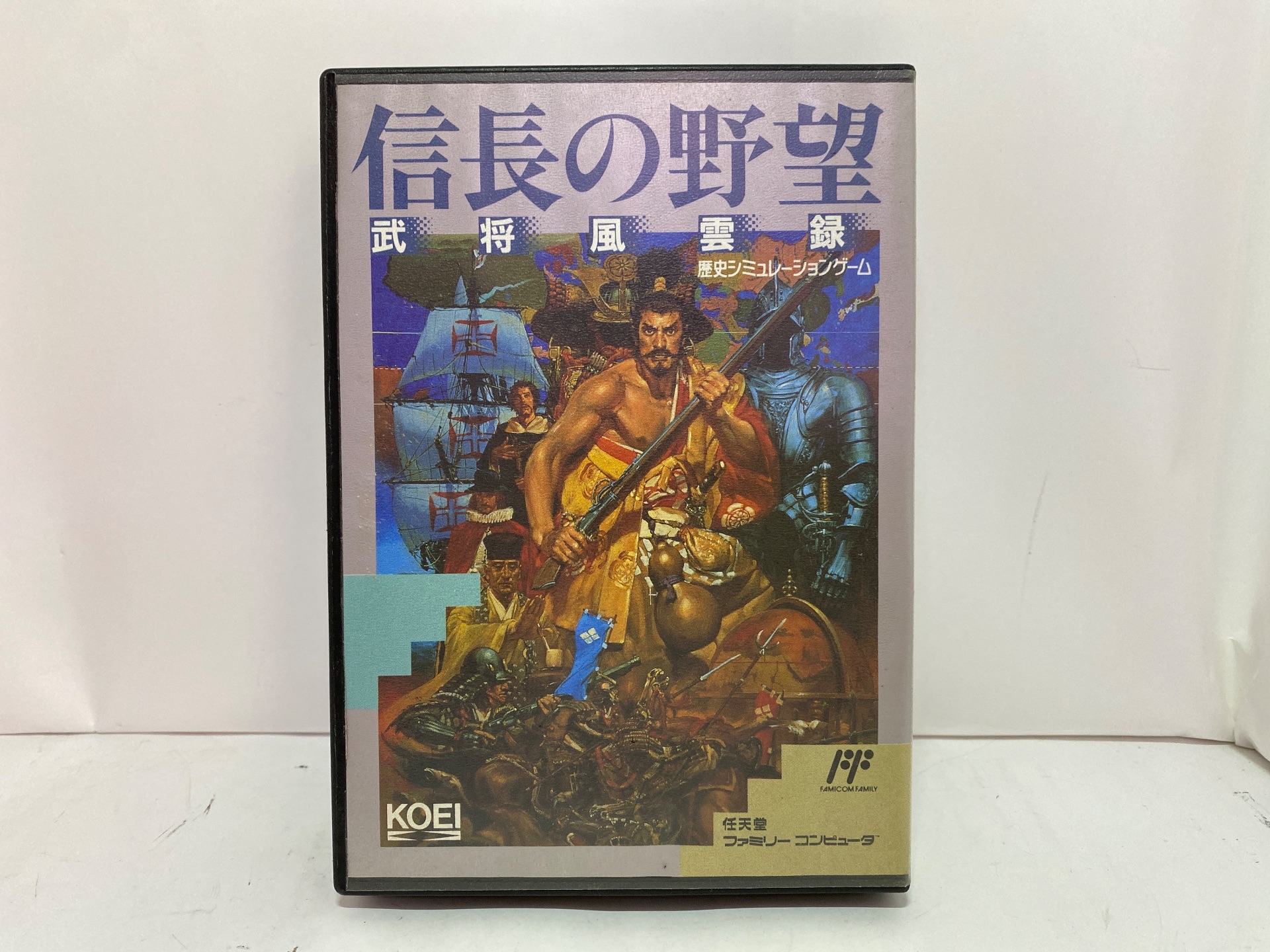 コーエー ファミコン用ソフト 信長の野望 武将風雲録