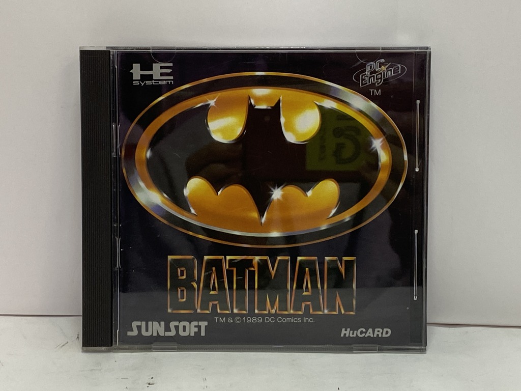 SUNSOFT PCエンジン用ソフト BATMAN