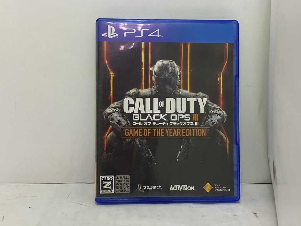 アクティビジョン PlayStation 4用ソフト コール オブ デューティ ブラックオプス III ゲームオブザイヤーエディション