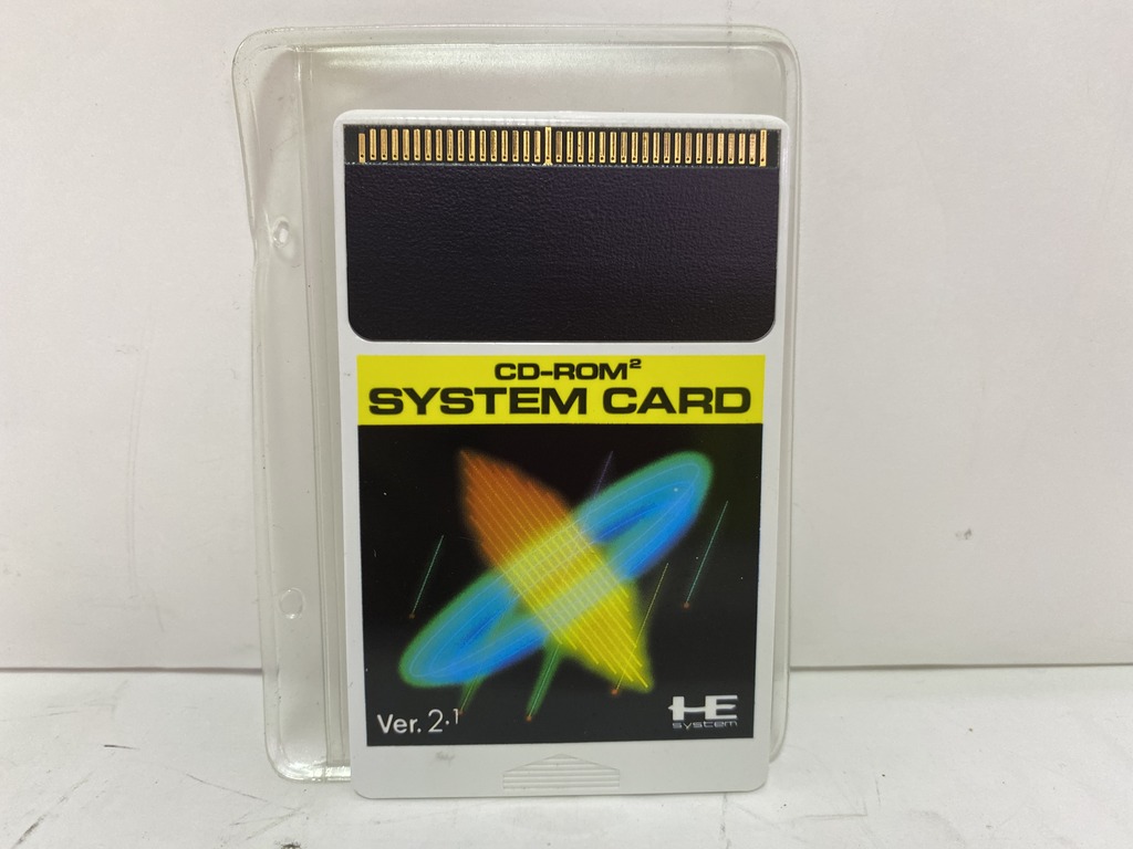 NEC(日本電気) PCエンジン用ソフト CD-ROM SYSTEM CARD Ver.2.1