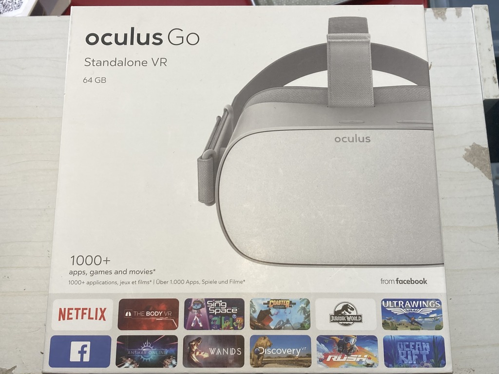 Facebook（現Meta） スタンドアロン型VRヘッドセット用ソフト Oculus Go Standalone VR 64GB